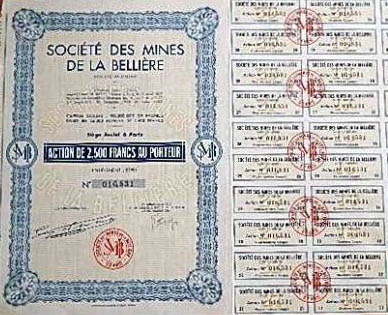 Société des Mines de la Bellière