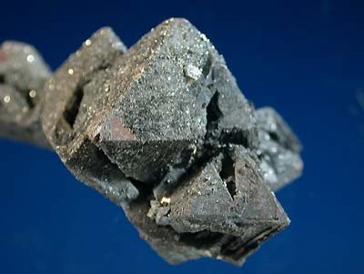 Hematite on magnetite  Volcan Payun Yatru - Argentina