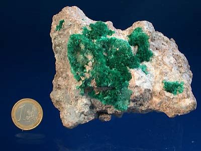 Malachite en aiguilles Rep. Dem. du Congo