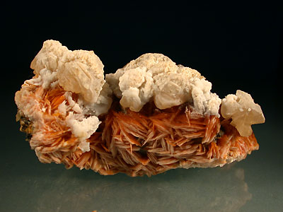 Cerusite, Aragonite, Baryte - MultiAxes