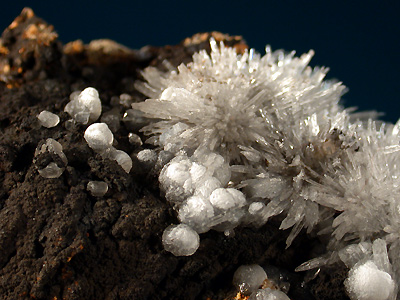 Aragonite, calite - Gergovie - France