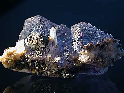 Blue fluorite