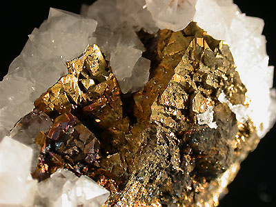 Chalcopyrite, Mine du Burg, Tarn, France